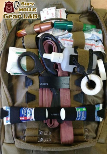 Крепление MOLLE Surv Gear Lab Полоса 9 с шок-кордом